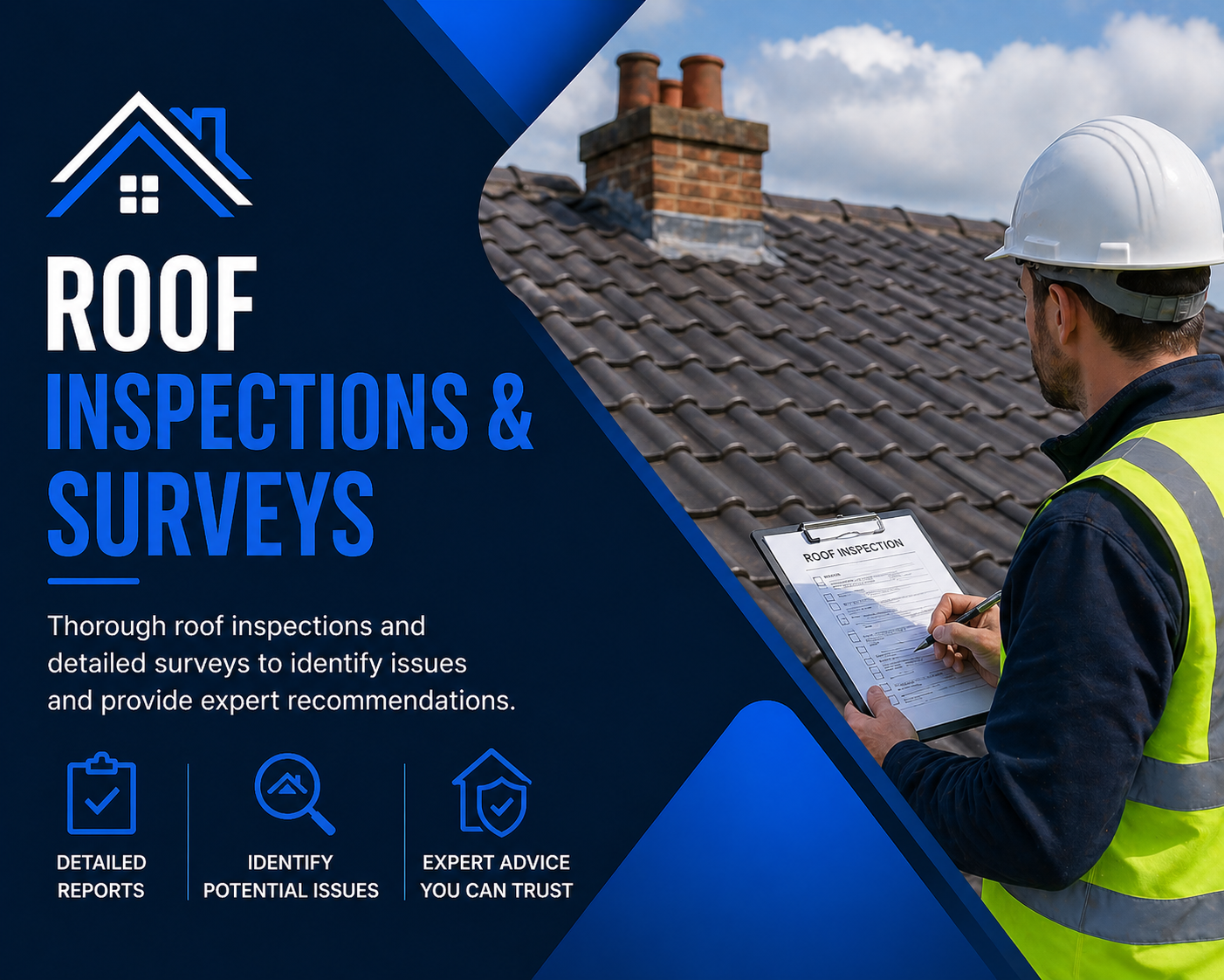 Roof inspections and surveys